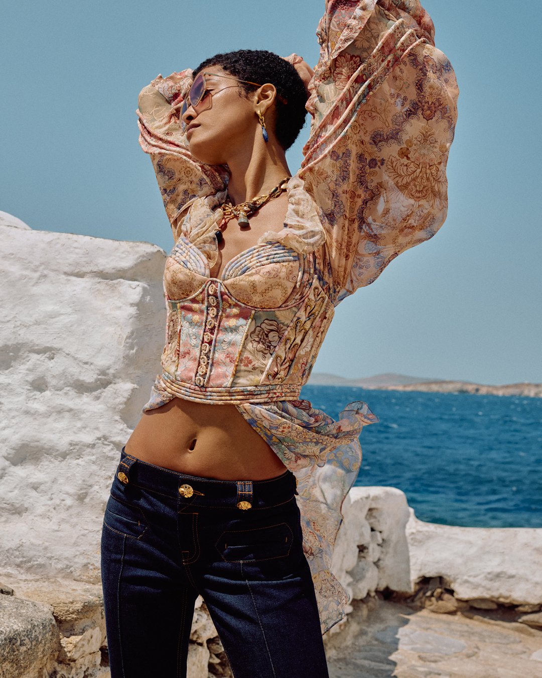 ZIMMERMANN TWISTED ROMANCE — VESTAL